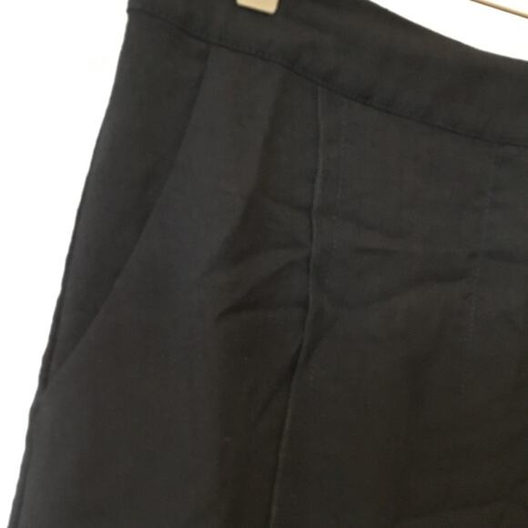 Bega Black Midi A-Line Skirt - Picture 6 of 16